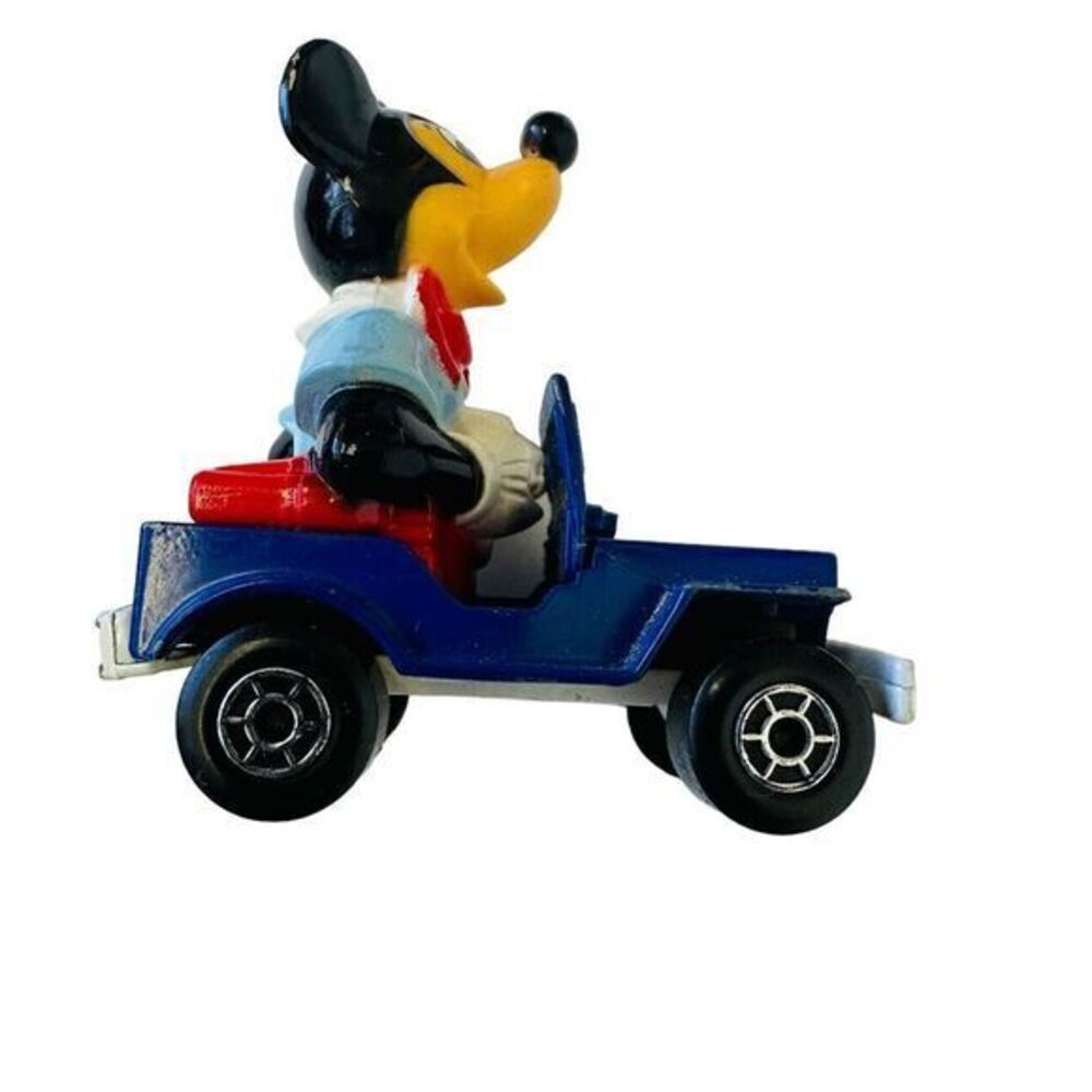 Matchbox Lesney Disney Series #3 Goofy #586 Mickey's Mouse Mail Jeep Blue 1979 - Picture 8 of 16